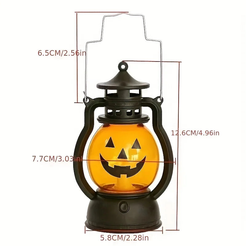 Spooky Pumpkin Lantern LED Lamp